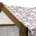 thumbnail image 4 of Cherry Blossom Pet House, Sakura Tree Flourishing Flowers and Birds Black Silhouettes, Outdoor & Indoor Portable Dog Kennel with Pillow and Cover, 5 Sizes, Black Hot Pink White, by Ambesonne, 4 of 4