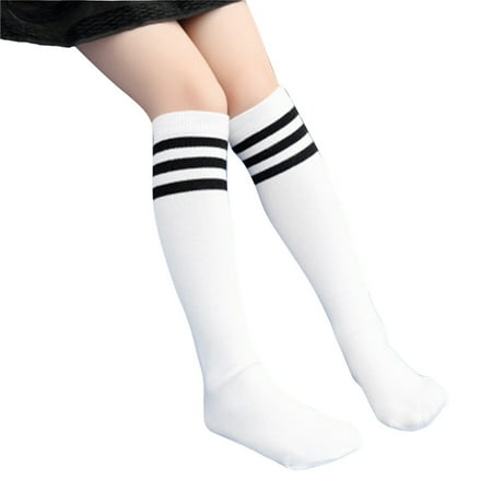 

Worallymy Middle Tube Socks Lightweight Comfortable Lining Good Warmth Retention Great Elasticity Beautiful Gift Stockings for Children