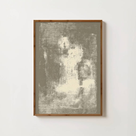 Wasi Sabi Wall Art Khaki Beige Artwork Japandi Wall Art Earthy Room Decor Zen Wall Art Neutral Abstract Neutral Textile Wall Art Home Decor #944, Unframed Poster Size 8x12