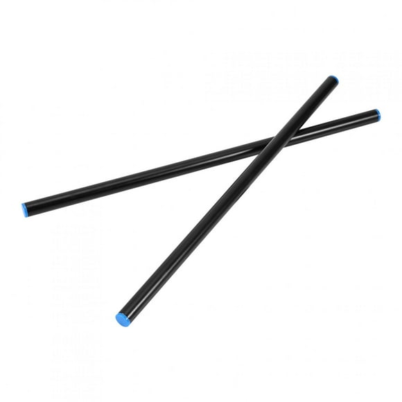 Hilitand Acouto Camera Alloy Rod 40cm 15mm Follow Rig Cage Rod Rail System For Camera Camcorder O4EM(Pack Of 2)