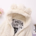 thumbnail image 4 of SYNPOS 1-8T Girls Winter Warm Coats Ear Hooded Faux Fur Fleece Jacket, 4 of 7