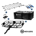 thumbnail image 1 of Nevlers Porte-chargeur à Montage d'Attelage Pliant avec Sac, Filet, Sangles et Stabilisateur, 1 of 8