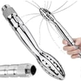 thumbnail image 1 of Metal Shower Enema Douche Nozzle Shower Attachments Kits with Porous Spray Design + Velvet Carry Bag for Men Women Health Care-2025, 1 of 5