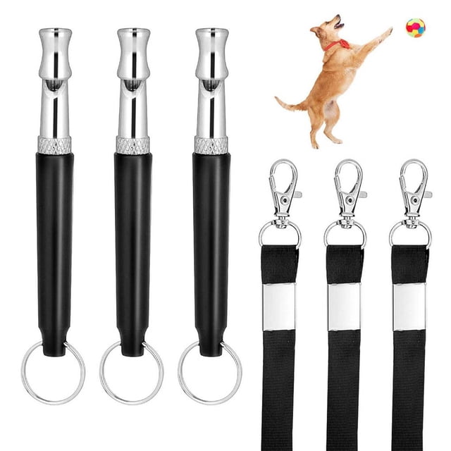 Sifflet de Dressage pour Animaux de Compagnie Sifflet de Dressage pour Chien Résistant à l'Usure Sifflet de Dressage à Sifflet de Dressage avec Vis de Réglage Super Longue Onde Sonore pour Dressage de Chien de Compagnie