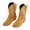 Khaki, variant on Women's Sunflower Embroidered Cowboy Cowgirl Boots Western Square Toe Boots