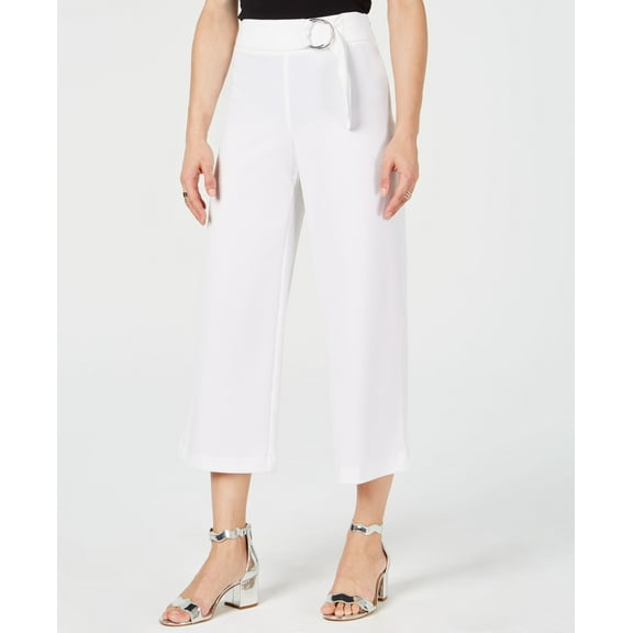 Petite O Ring Culotte Pants Bright White 4P
