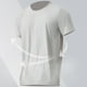 thumbnail image 5 of pstuiky camisetas para hombre, Camisas deportivas de verano para hombre, de manga corta y cuello redondo, ajustadas, de color liso ropa de hombre m, 5 of 9