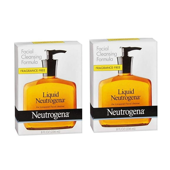 Neutrogena Liquid Facial Cleansing Formula, 8 oz 2 pack