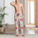 thumbnail image 2 of Balery Christmas Cute Pigs Pantalones de pijama para hombre, pijama ultraligero, pantalón de descanso-3X-Large, 2 of 6