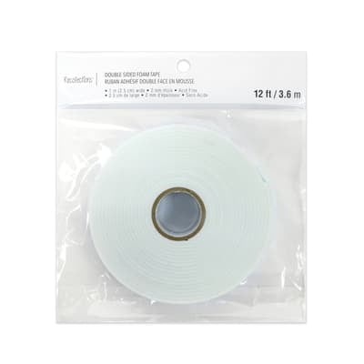 12 Pack: 1" Double-Sided Foam Tape by Recollections