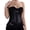 Black, variant on Grebrafan Corset Bustier for Women Push up Burlesque Tops Black 4XL