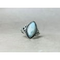 thumbnail image 5 of Heaven Crafts Marquise Shape Larimar Ring For Women Sterling Silver 925 Boho Jewelry Gift For Her, 5 of 5