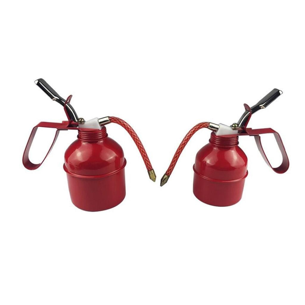 YWMJZEU 5cc Metal High Pressure Oil Can Gun Pump Grease Squirt Spout Nozzle Pump