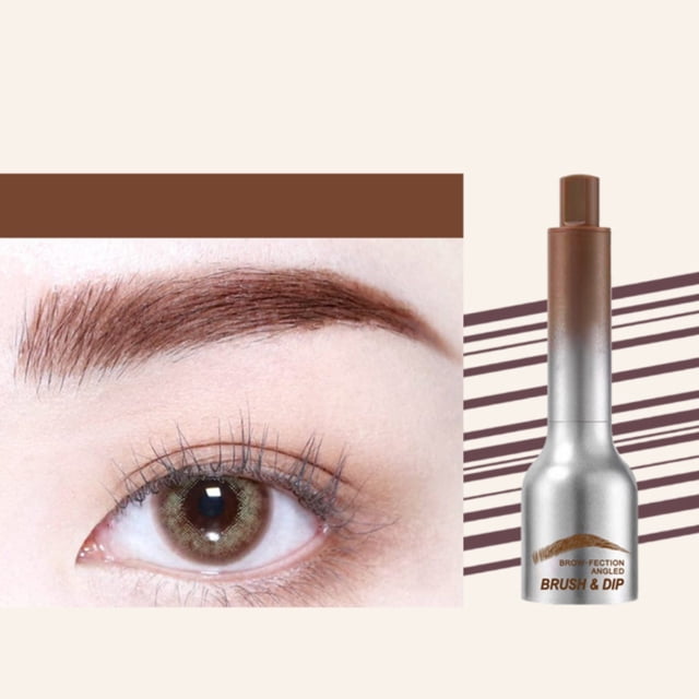 Crayon à Sourcils Liquide Brosse à Sourcils Inclinée et Crayon à Sourcils Longue Durée Crayon à Sourcils Résistant Crayon à Sourcils Crée Facilement une Forme Naturelle de Sourcils 1.2Ml, Crayon à Sourcils pour Femmes