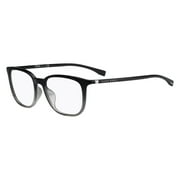 Hugo Boss 0693/F Full Rim Rectangular Matte Black Eyeglasses