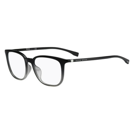 Hugo Boss 0693/F Full Rim Rectangular Matte Black Eyeglasses