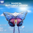 thumbnail image 4 of Butterfly Kite Toy Life Giant de 123 cm con cuerda de 100 m para niños de 4 a 8 años, 4 of 8