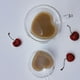 thumbnail image 5 of Advancent Taza de agua de viaje corazón amor en forma de alta temperatura tazas de jugo de fruta té de borosilicato regalo bebida café suministro de Utensilios de cocina En forma de corazón 80ml Advancent HA062086-01B, 5 of 6