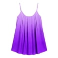 thumbnail image 6 of SwiftWear Women's Plus Size Camisole Spaghetti Strap Tank Top Pleated Loose Scoop Neck Gradient Summer Tunic Top for Casual Daily Wear, 6 of 6