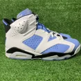 thumbnail image 4 of Ni - ke Ni - ke Air Jordan 6 Retro UNC White 2022 Size 12 Mens (CT8529410) University Blue, 4 of 5