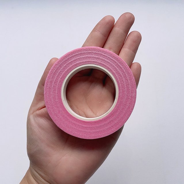 Accesorios de bricolaje hechos a mano, cinta floral, cinta de papel de imitación floral, ramo de rosas, varilla de pegamento de alambre