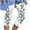 Light Blue, variant on jsaierl Womens Capri Pants Casual Elastic Waist Capri Shorts Ladies Wide Leg Cotton Skimmer Capris Sports Print Stretch Capris Capri for Women