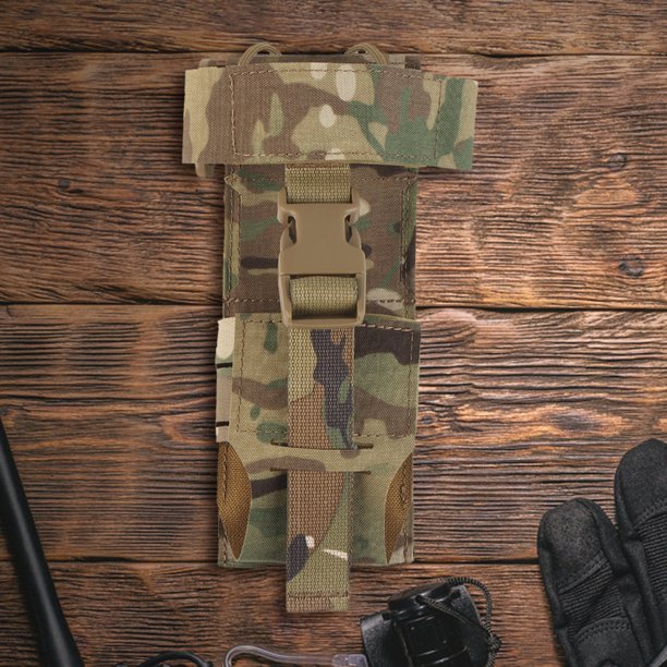 Cubierta de botones de estación de radio militar para actividades de equipo Juegos tácticos modulares JShteea El nuevo