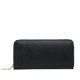 thumbnail image 1 of Cartera con cremallera a la moda para mujer, bolso de tarjeta portátil de cuero PU, monedero de viaje para niña, 1 of 8