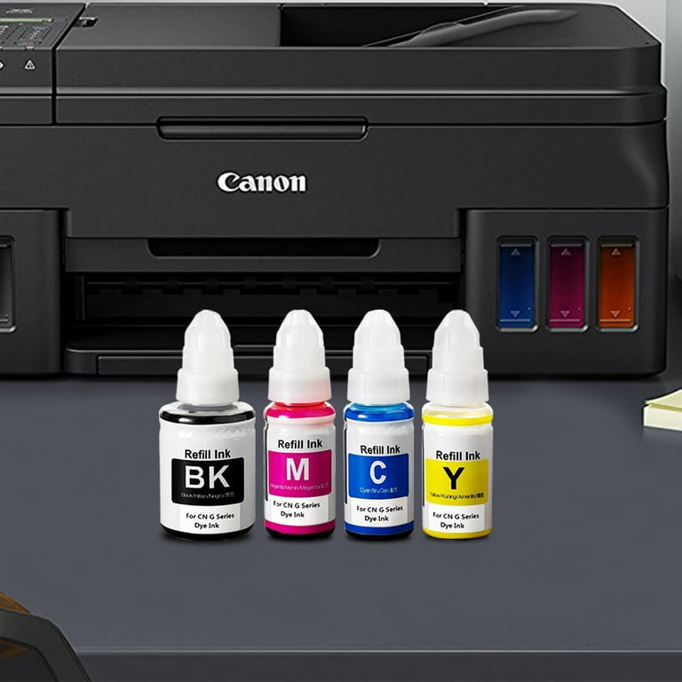 Multi-Color Printers Jack 4 Pack 400ML Sublimation Ink Replacement