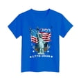 thumbnail image 4 of mgoYE Girls Boy's American 250th Anniversary Printed Casual Sweatshirt 250 Years 1776–2026 Patriotic Shirt 250th Anniversary USA Clothing Girls(Blue,9-10 Years), 4 of 4