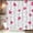 Pink, variant on Valentines Day Shower Curtain with 12 Hooks Red Heart Shower Curtain for Valentines Day Decorations, Waterproof Fabric Shower Curtain for Valentines Day Gifts for Her, 72 X 72 Inch (Red, 72x 72)