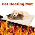 thumbnail image 4 of Self Heating Pet Pads, Pet Blanket for Cat/Dog,Pet Heating Pad,Self Warming Cushion Mat for Cats Dogs,Self Heated Cat Dog Bed/Pet Thermal Mat Blanket Ecological,Brown (60x45 cm), 4 of 8