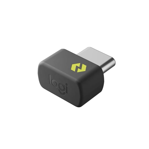Adaptador inalámbrico receptor Logitech Bolt USB-C con alcance de 10 m