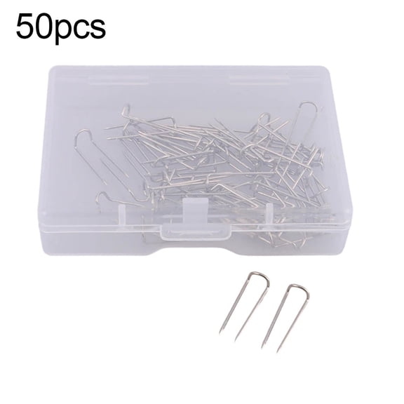 U Shaped Positioning Needles For Sewing Fabrics Decorative Fixing Needles
