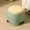 Green#1, variant on Zxsyw Plastic Mini Stool - Sturdy Lightweight Seat for Living Room, Bathroom, and Shoe Changing, Thickened Design Ideal for Home Use