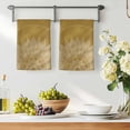 thumbnail image 2 of Brown Boho Kitchen Towels Set of 3, Middle Century Abstract Floral Ethnic Art Soft Microfiber Dish Towels, Absorbent Quick-Dry Washable Dishcloths for Kitchen Cleaning, Drying Dishes, 18x28 Inches, 2 of 9