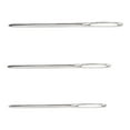 thumbnail image 2 of Pack of 108 Big Eye Sewing Needles Polished Handsewing Embroidery Needle Large Surface Assorted Sizes with Transparent Bottle Cross-stitch Needle for Hand Sewing, 2 of 7