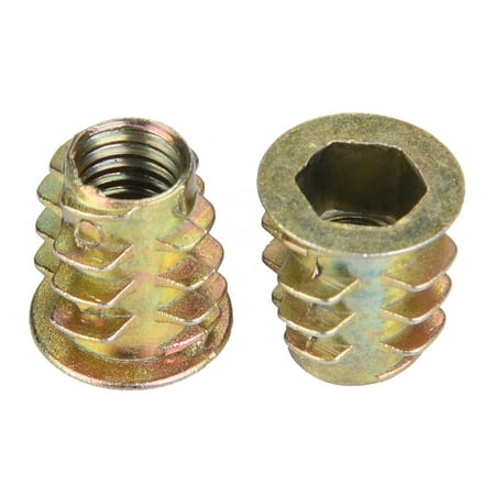 

Furniture Fastener Nut 50 Pcs/Set DIY Zinc Alloy M6 Hex Nut Wide Application Workshop Hardware Workshop Supplies For Repair Accessories Repair Hardware