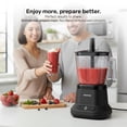 thumbnail image 3 of Taurus Blaze High-Performance Countertop Blender, 1500W, 64 oz BPA-Free Jar, Dual Blending System, 8 Presets, Self-Cleaning, Silver/Black, 3 of 11