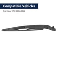 thumbnail image 3 of Unique Bargains 390mm 15' Car Rear Windshield Wiper Blade Arm Set for 05-08 Volvo V70 Black, 3 of 7