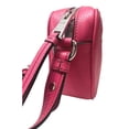 GAEKEAO Women's Small Vegan Leather Crossbody Bag - Adjustable Strap, Wristlet, Multiple Pockets, Pink