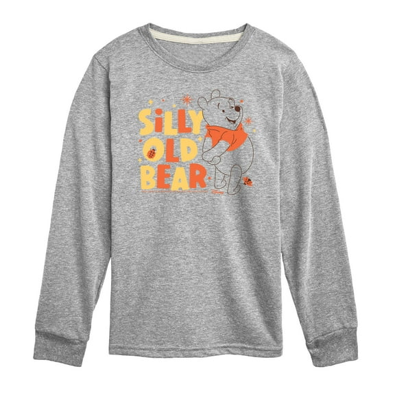 Winnie the Pooh - Silly Old Bear - Toddler And Youth Long Sleeve Graphic T-Shirt