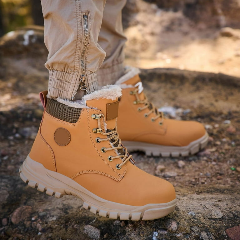 Snow Boots for Men Waterproof Insulated /Sneakers Lace Up Casual