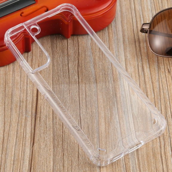 For Samsung Galaxy S22  5G Four-corner Shockproof Transparent TPU   PC Phone Case