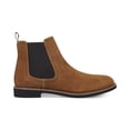 thumbnail image 2 of Tommy Hilfiger Men’s Gainer Suede Chelsea Boots (Tan, 9.5), 2 of 5