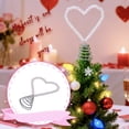 thumbnail image 6 of TanSiDing Pearl Heart Christmas Tree Topper Decor White Xmas Tree Topper for Christmas Decorations and Xmas Holiday Decor, for Holiday Ornament, 6 of 6