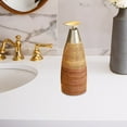 thumbnail image 6 of Tongina Pump Soap Dispenser Refillable Ceramic Leakproof Empty Bathroom Liquid Container Liquid Hand Soap Dispenser for Kitchen, 6 of 8