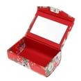 thumbnail image 2 of Estuche de Pintalabios perfecl con espejo rojo PVC duro y cuero de PU 9.1x6.5x3.5 cm, 2 of 8