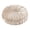 Beige, variant on Decorative Round Pleated Throw Pillows, Classy Accent Pumpkin Throw Pillows with Center Button, Vintage Velvet Floor Pillows for Sofa Couch Vanity Chair Bed