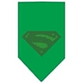 thumbnail image 1 of Super! Rhinestone Bandana Emerald Green Large, 1 of 1
